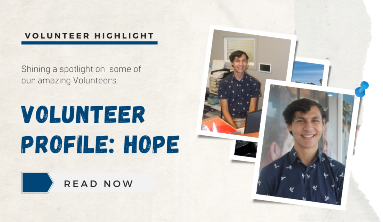 volunteer profile hope